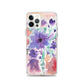 Watercolor Purple Flowers Case for iPhone®