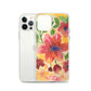 Watercolor Red Flowers Case for iPhone®