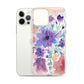 Watercolor Purple Flowers Case for iPhone®