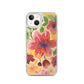 Watercolor Red Flowers Case for iPhone®