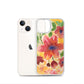 Watercolor Red Flowers Case for iPhone®