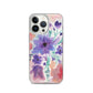 Watercolor Purple Flowers Case for iPhone®