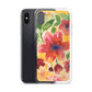 Watercolor Red Flowers Case for iPhone®