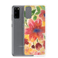 Watercolor Red Flowers Case for Samsung®