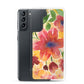 Watercolor Red Flowers Case for Samsung®