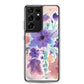 Watercolor Purple Flowers Case for Samsung®