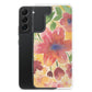 Watercolor Red Flowers Case for Samsung®