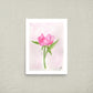 Pink Peony Poster