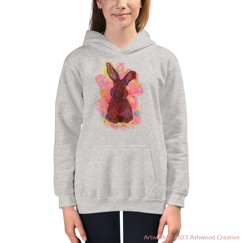 Red Bunny Kids Hoodie