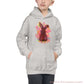 Red Bunny Kids Hoodie