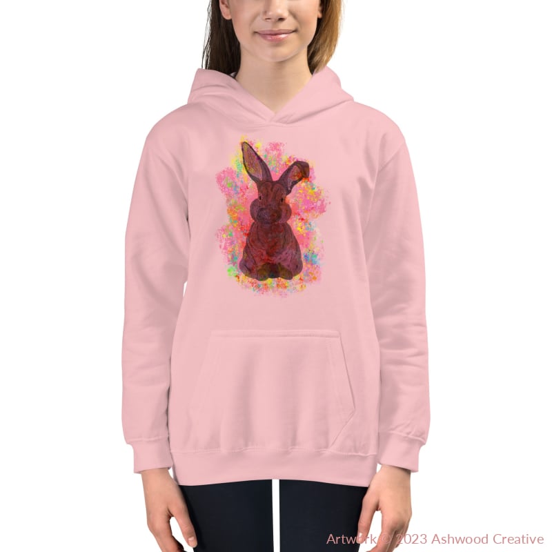 Red Bunny Kids Hoodie