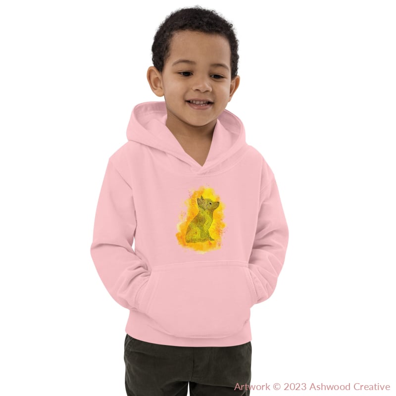 Yellow Fox Kids Hoodie