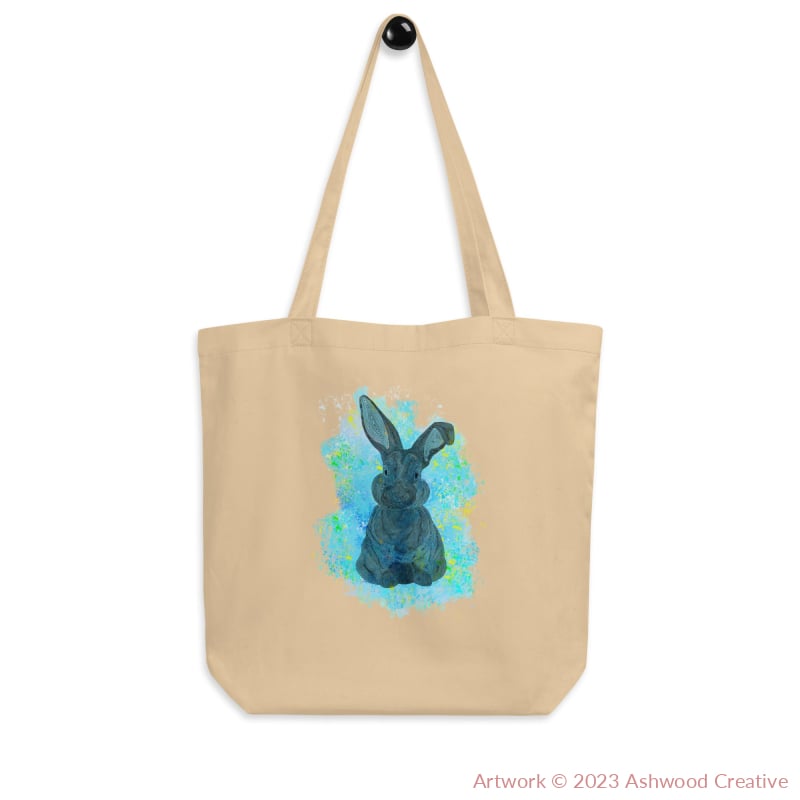 Blue Bunny Eco Tote Bag - Ashwood Creative