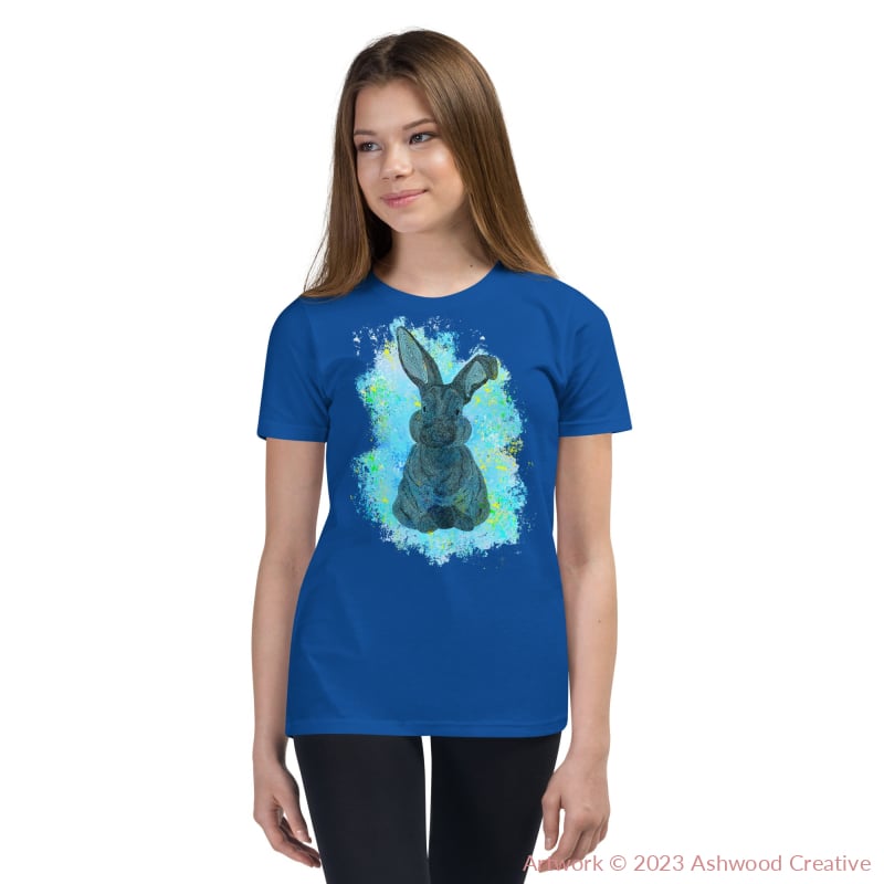 Blue Bunny Youth Short Sleeve T-Shirt True Royal / S T-Shirt