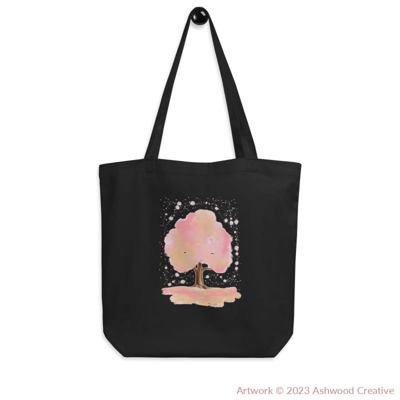 Pink Tree Eco Tote Bag - Ashwood Creative