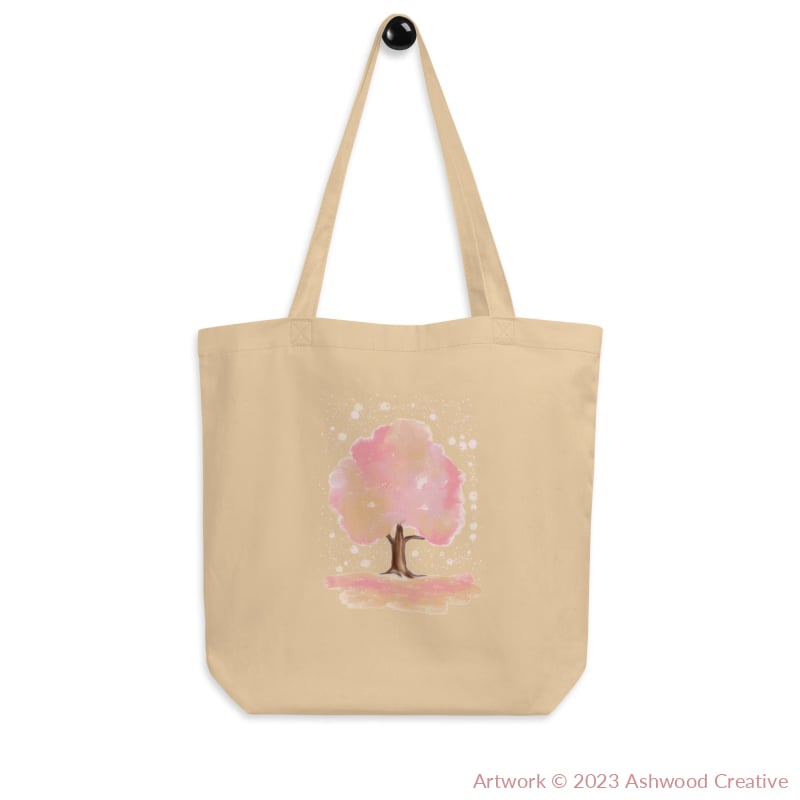 Pink Tree Eco Tote Bag - Ashwood Creative