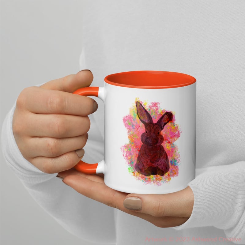 Red Bunny Mug - Ashwood Creative