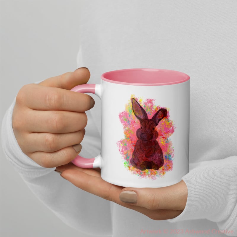 Red Bunny Mug - Ashwood Creative