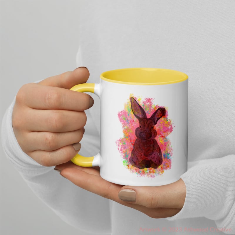 Red Bunny Mug - Ashwood Creative