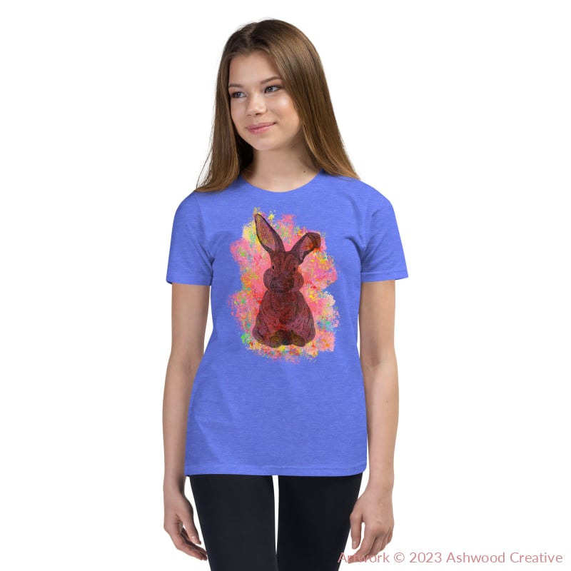 Red Bunny Youth Short Sleeve T-Shirt T-Shirt