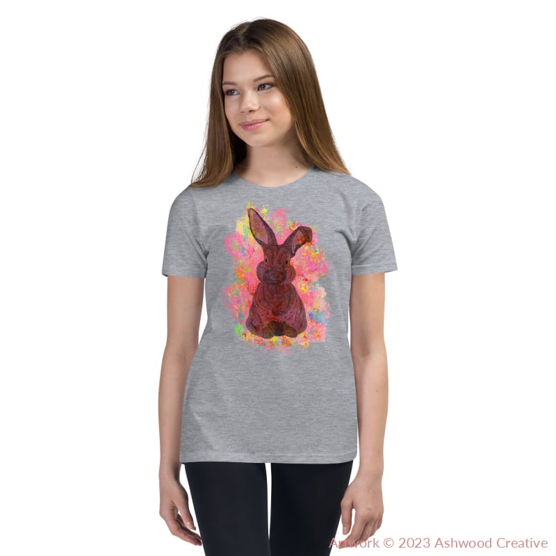 Red Bunny Youth Short Sleeve T-Shirt T-Shirt