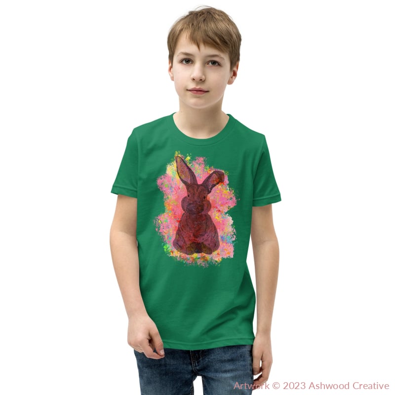 Red Bunny Youth Short Sleeve T-Shirt Kelly / S T-Shirt