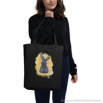 Yellow Bunny Eco Tote Bag - Ashwood Creative