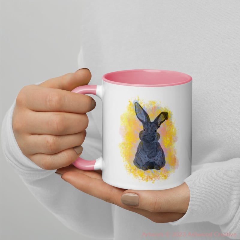 Yellow Bunny Mug - Ashwood Creative