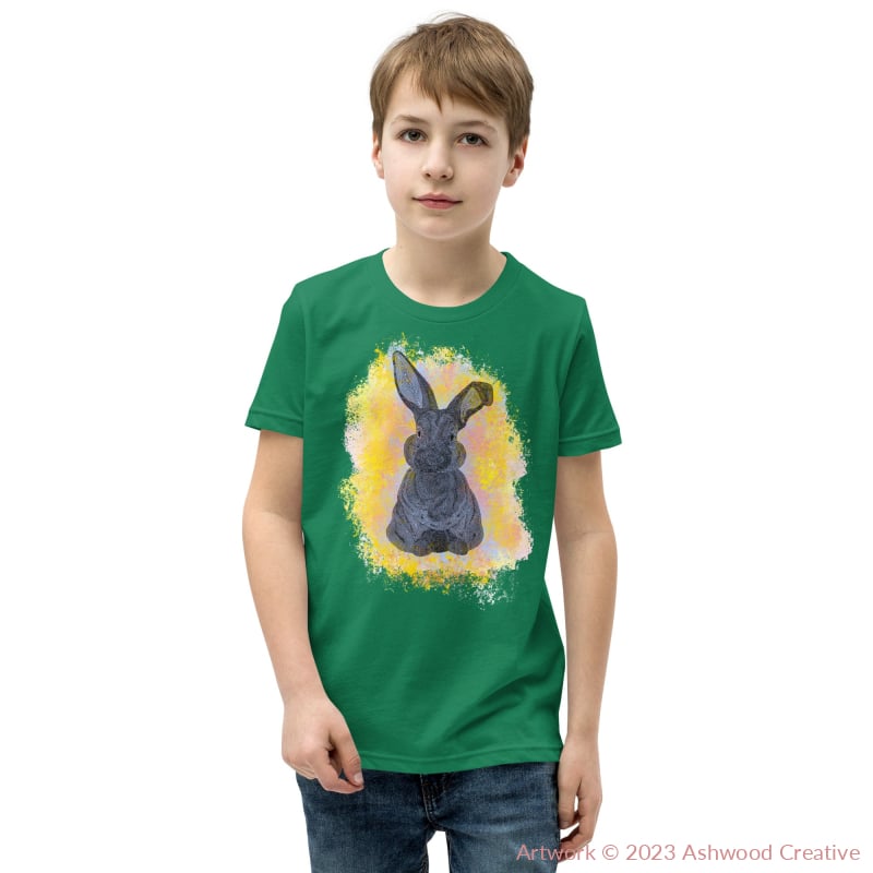 Yellow Bunny Youth Short Sleeve T-Shirt