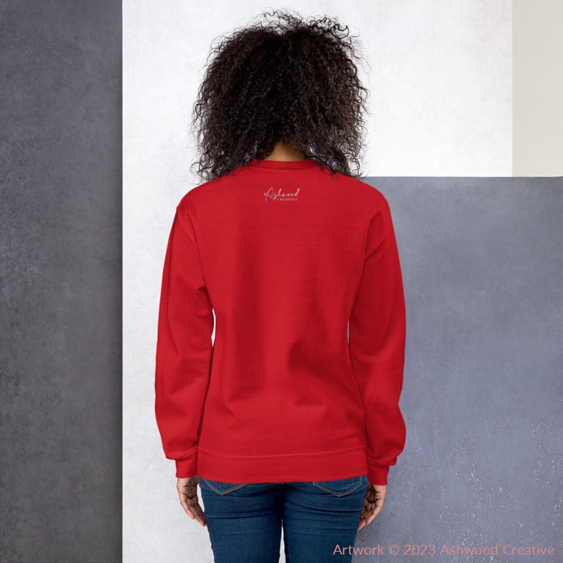 Yellow Fox Unisex Sweatshirt - Ashwood Creative